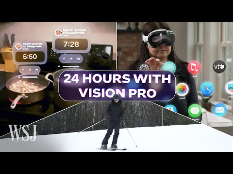 I Spent 24 Hours Wearing Apple’s Vision Pro Headset | WSJ