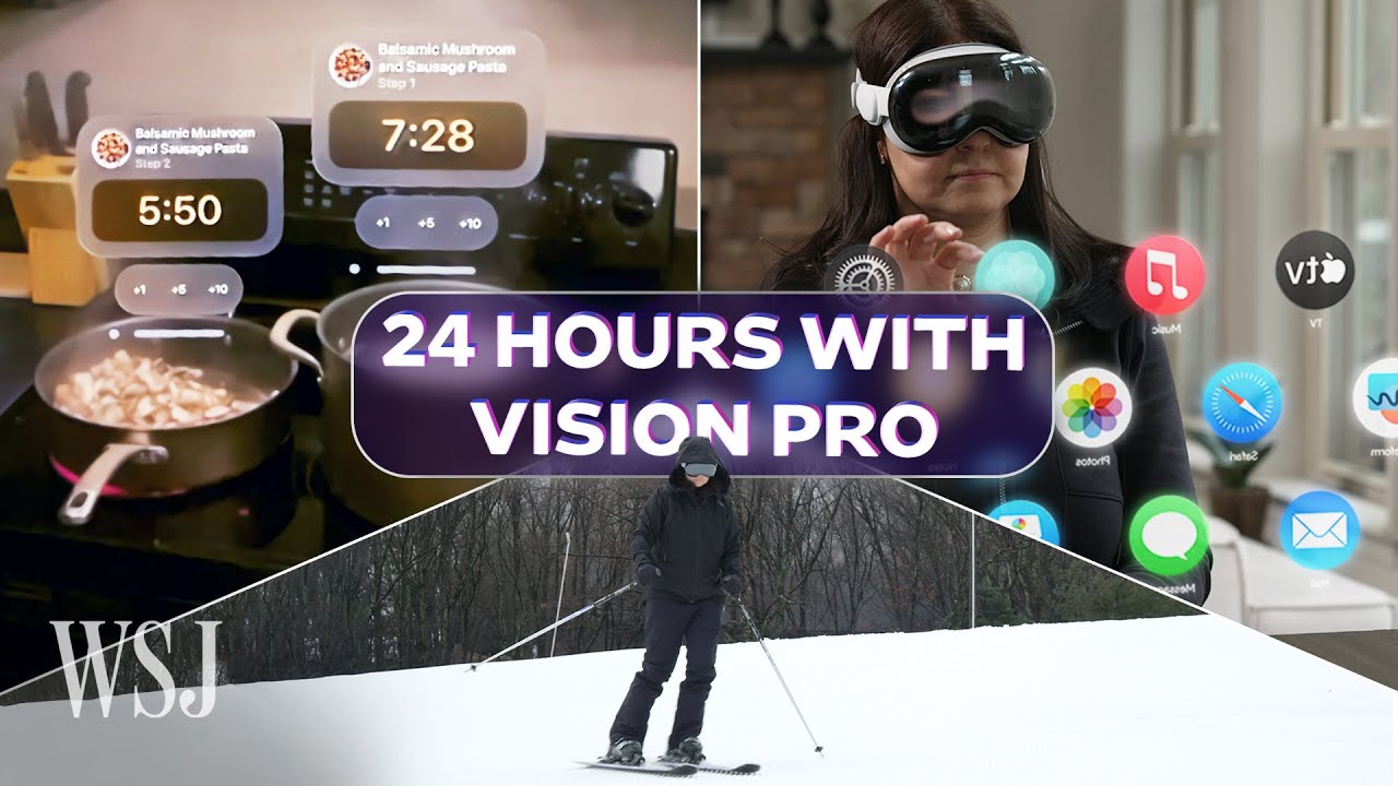 ⁣Vision Pro Review: 24 Hours With Apple’s Mixed-Reality Headset | WSJ