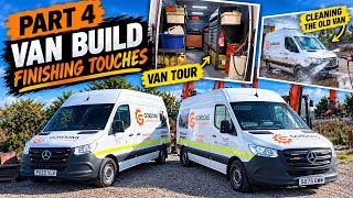 MY NEW SERVICE VAN IS FINISHED! Full Van Tour | Part 4