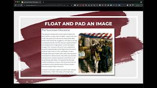 Spicing up the Rich Content Editor - Float and Pad an Image