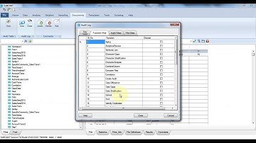 SoftCAAT functions - Audit Log - Clear