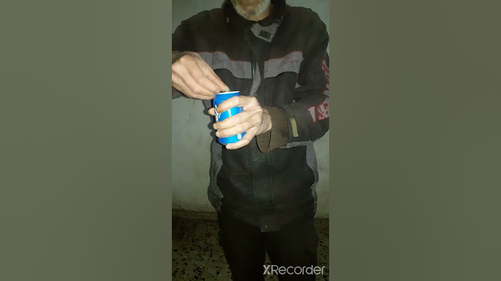Trick to put a coin in a can of cola خدعة وضع قطعة نقدية في علبة كولا
