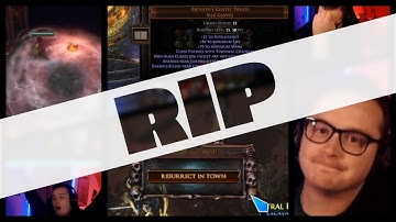 My First RIP! - Hardcore Series Highlights Episode 2 [Path of Exile Forbidden Sanctum 3.20]