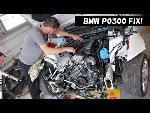 BMW CODE P0300 RANDOM MULTIPLE CYLINDER MISFIRE DETECTED FIX