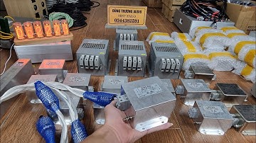 siêu phẩm lọc nguồn đức epcos 30a cực đẹp luôn ,lọc đức đa tầng fuss emv 80a ,đồng hồ đèn ,dây nguồn