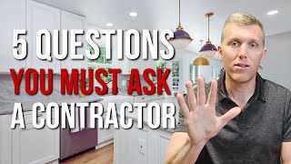 DO NOT Hire a Remodeling Contractor Until You Know These Questions by Your Home Pro 564 views 9 months ago 10 minutes, 33 seconds