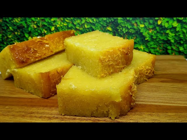 Cara Membuat Kue Singkong Keju Brazil | Brazilian cassava cake | bolo de aipim | Mané Pelado class=