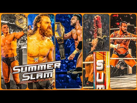 WWE SummerSlam Cleveland 4 August 2024 Highlights - WWE