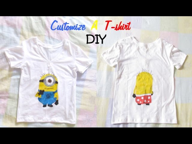 Making a custom toddler T-shirt with fabric markers - September's Hearth