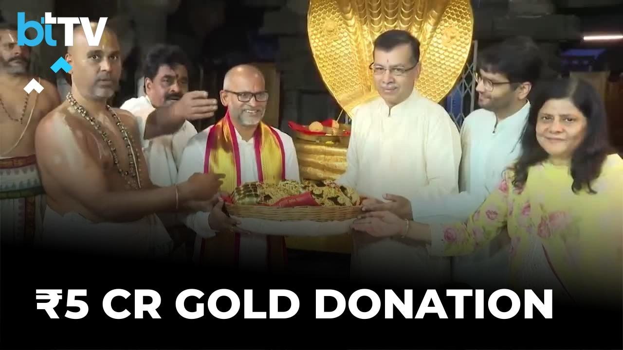 Industrialist Sanjiv Goenka Donates ₹5 Crore Gold Ornaments To Tirupati Temple
