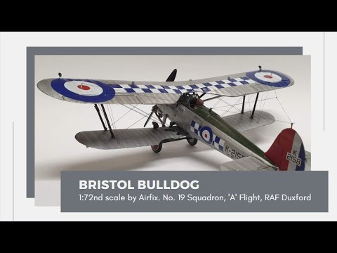 Airfix Bristol Bulldog 1:72 Scale - Intense Rigging - YouTube