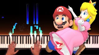 New Super Mario Bros. Wii Underwater Theme (Extended) Piano Waltz