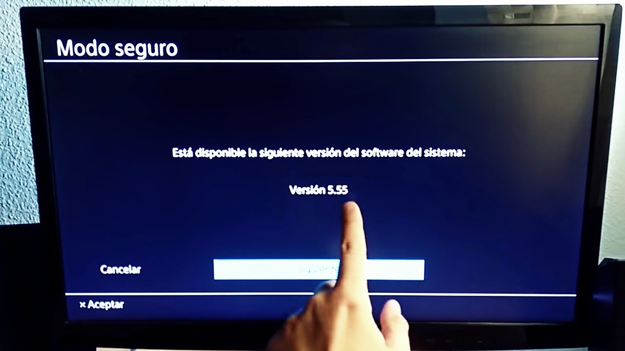 SOLUCIÓN* ACTUALIZACION SOFTWARE SISTEMA ERROR PS4 -