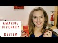 Amarige by Givenchy. Review