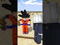 Herobrine play bedrock throw #shorts #helpherobrine #goju #goku #saitama