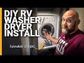 Do-It-Yourself 🛠 RV WASHER/DRYER INSTALL in a Grand Design Reflection 312BHTS (Splendide 2100XC)