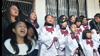 Da ka jingrwai MYNSIEM BA DANG LUNG, ai khublei khatduh ki Kids Tarari Choir ia i Caffinia bad Maia