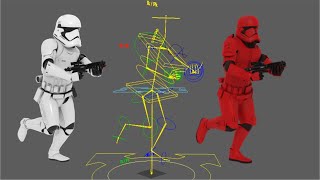 Maya Rigging Stormtrooper & Sith Trooper | Star Wars First Order