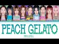 TWICE 트와이스 PEACH GELATO Lyrics Color Coded Lyrics mp3