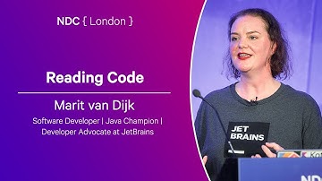 Reading Code - Marit van Dijk - NDC London 2025
