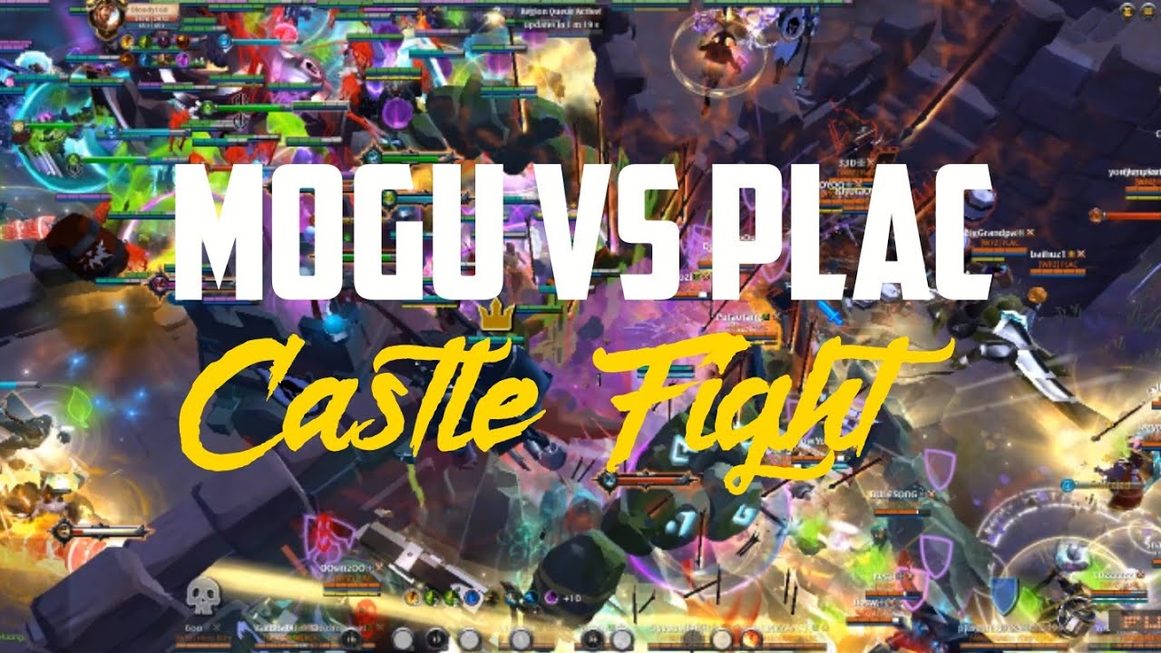 MOGU VS PLAC Castle Fight - Albion Online