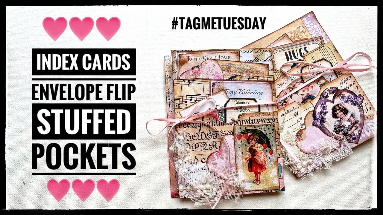 Easy - Vintage Envelopes with Ephemera #tagmetuesday 