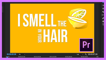 How to Animate Text & Graphics to Music (Kinetic Typography Adobe Premiere Pro CC 2017 Tutorial)
