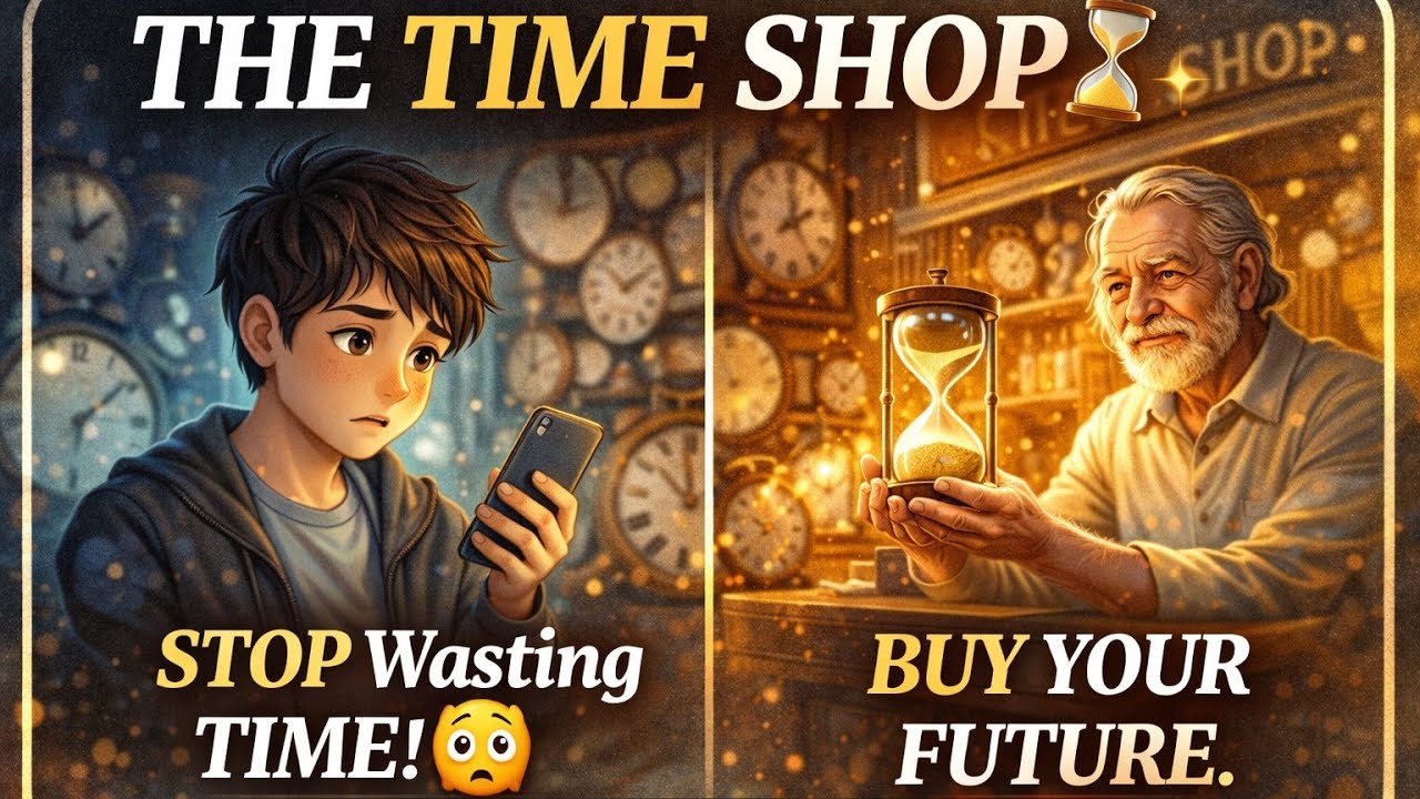 The Time Shop ⏳ | This Story Will Change How You Use Time 🔥