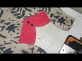 Simple and easy chudithar neck design cutting and stitching