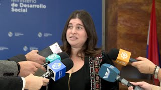 Declaraciones de la directora de Discapacidad del Mides, Karen Sass