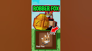 INF SEED ROBBING RED FOX PET in Roblox Grow a Garden..