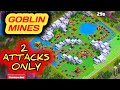 Goblin Mines Attack Strategy - Easily 3 stars - Clan Capital - 2 Attacks only - Clash of clans (COC)