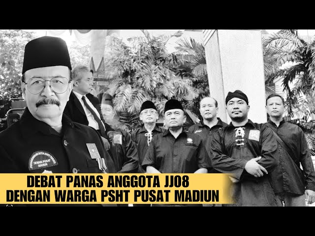 Argumen Anggota Mas Taufik dengan warga PSHT Pusat Madiun. class=