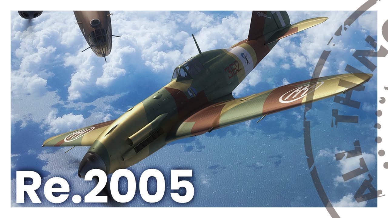 Re.2005 - Italy's Beautiful Late War Fighter - YouTube