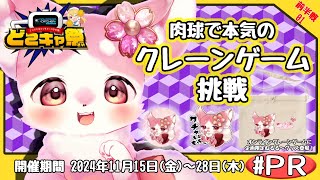 どこキャ祭！！獣がクレーンゲーム挑戦＃動物vtuber＃ねるる＃PR