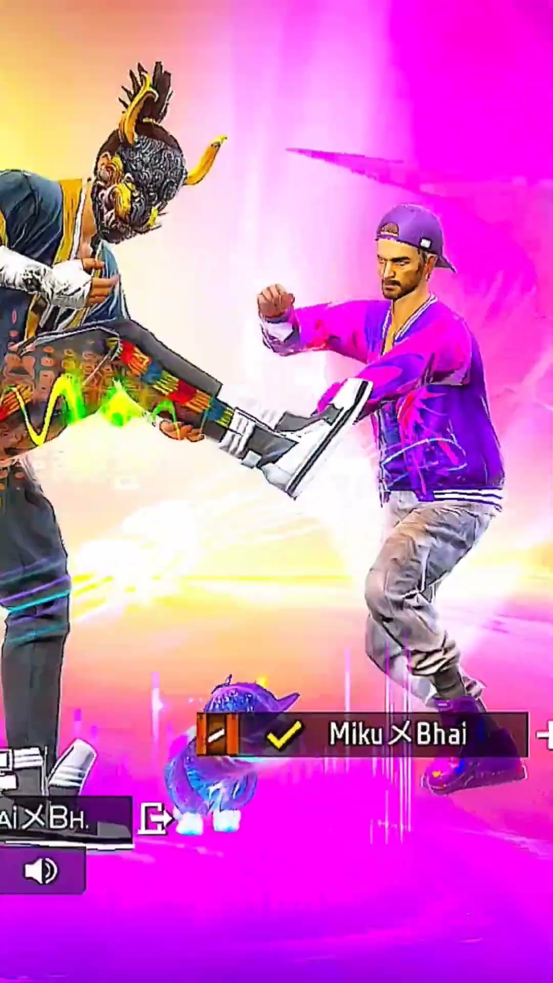 I'd nhi bacha paya top rare miku Bhai ye dekho - Garena free fire max #shorts #short