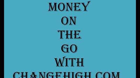 HOW I MAKE EXTRA CASH ONLINE WITH CHANGEHIGH.COM