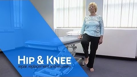 Hip Flexion in Standing | Hip Replacement Post-Op Physio & Exercises