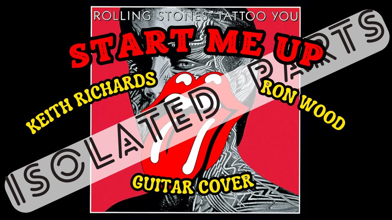 The Rolling Stones - Start Me Up (All Guitar Parts Cover - Isolated Parts)