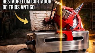 De sucata a relíquia: a transformação desse cortador antigo - Restauração