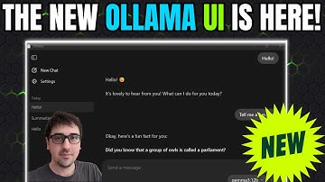 The NEW Ollama UI is here!