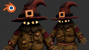 Scarecrow Ghost | Blender Modeling Process