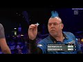 Peter Wright Switching Darts During Game At European Championship 2021