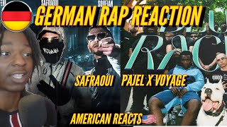 OMG GERMANY🔥🇩🇪! American Reacts to German Rap! Ft. Voyage, Pajel, Safraoui, Soufian