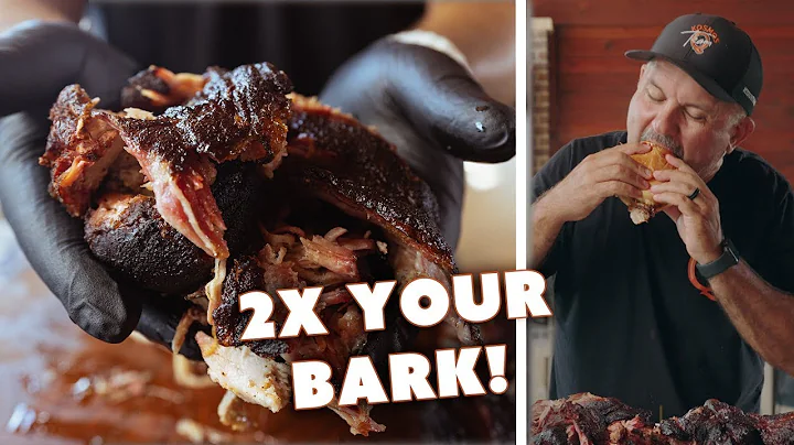 How to get TWICE the Bark on Pulled Pork! | Ft. Kosmos Q