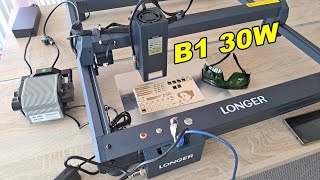 The most powerful laser I tested so far: Longer Laser B1 30W