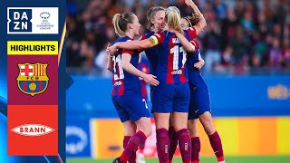HIGHLIGHTS | Barcelona vs. SK Brann (UEFA Women's Champions League 202324 Quarterfinal Second Leg)