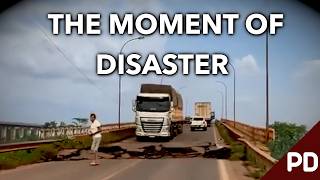 Moment Of Disaster Caught On Camera Plainly Difficult
