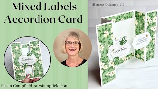 Mixed Labels Accordion Card @suestampfield
