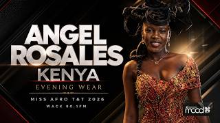 Angel Rosales Stuns in Kenya Evening Wear | Miss Afro T&T 2026 Angel Rosales Stuns in Kenya Evening Wear | Miss Afro T&T 2026